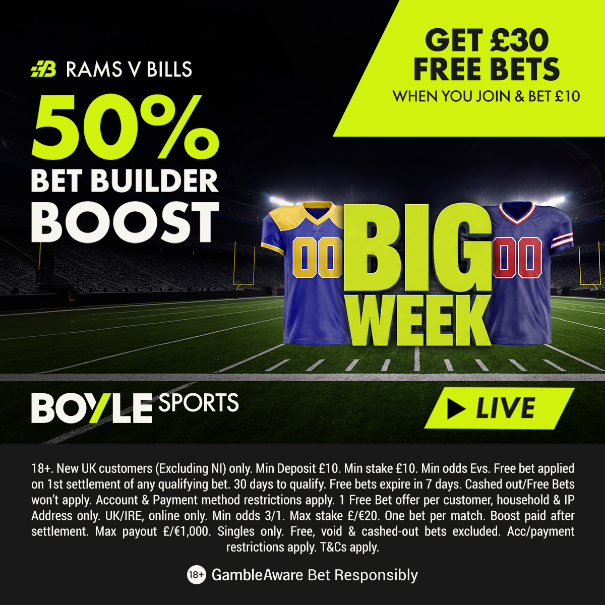 BoyleSports NFL
